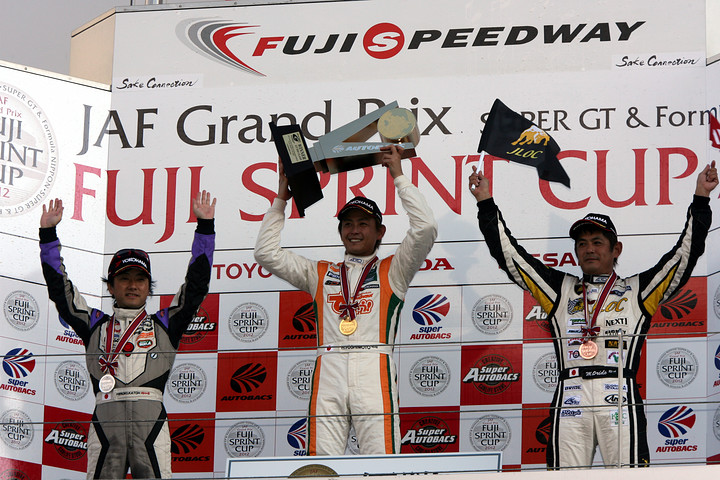 JAFGT:GT300第2レース: 暫定表彰式