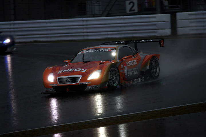 JAFGP:GT500レース1: 3位は大嶋和也（ENEOS SUSTINA SC430）