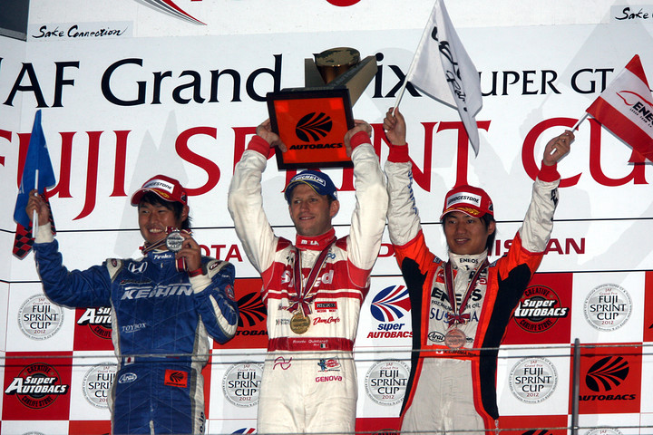 JAFGP:GT500レース1の表彰式