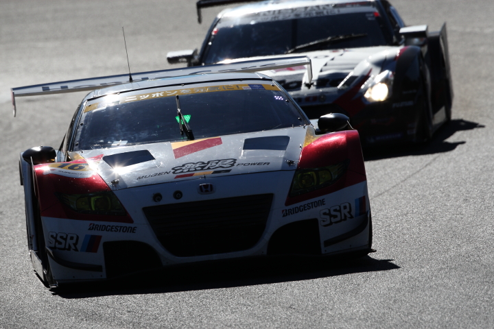 FUJI SPRINT CUP: MUGEN CR-Z GT（中嶋大祐／武藤英紀組）