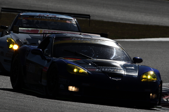 FUJI SPRINT CUP: RUN UP CORVETTE（白坂卓也／田中篤組）