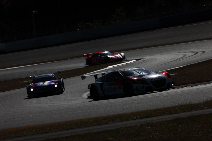 FUJI SPRINT CUP: MUGEN CR-Z GT（中嶋大祐／武藤英紀組）