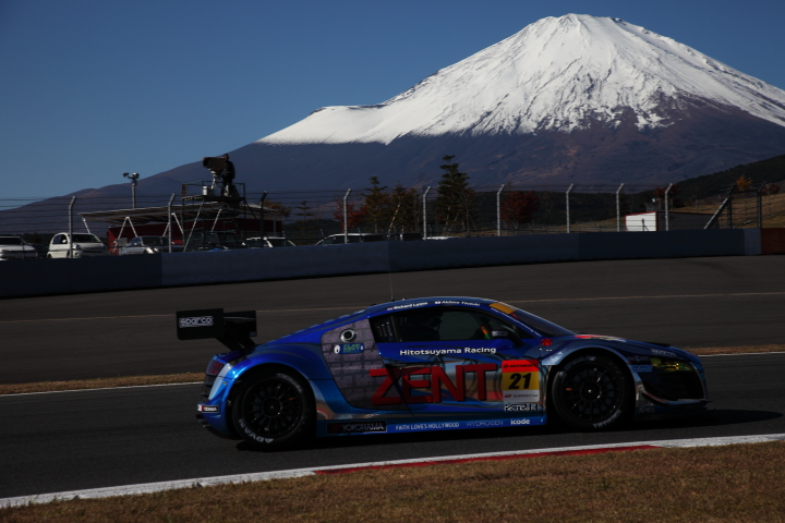 FUJI SPRINT CUP: ZENT Audi R8 LMS（リチャード・ライアン／都筑晶裕組）