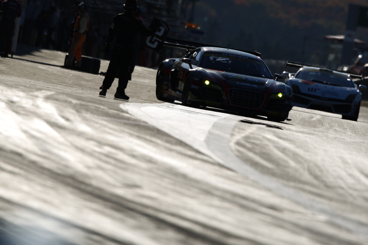 FUJI SPRINT CUP: GAINER DIXCEL R8 LMS（平中克幸／田中哲也組）