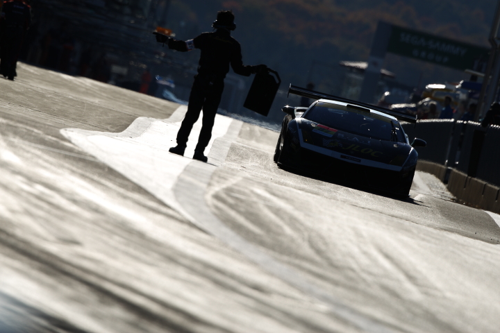 FUJI SPRINT CUP: JLOC ランボルギーニ GT3（山西康司／坂本祐也組）