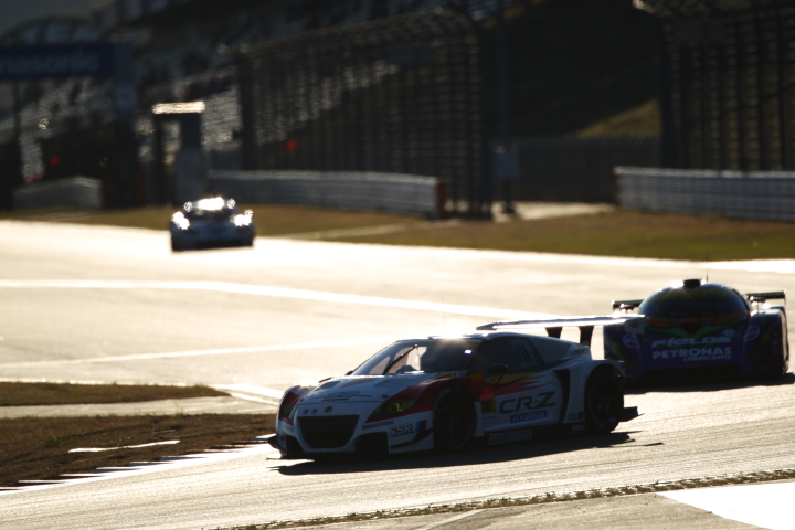 FUJI SPRINT CUP: MUGEN CR-Z GT（中嶋大祐／武藤英紀組）