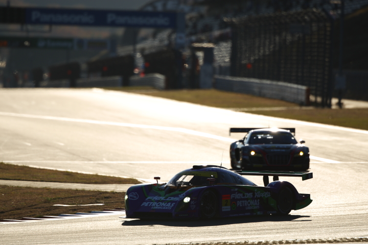 FUJI SPRINT CUP: エヴァンゲリオンRT初号機アップル紫電（高橋一穂／加藤寛規組）