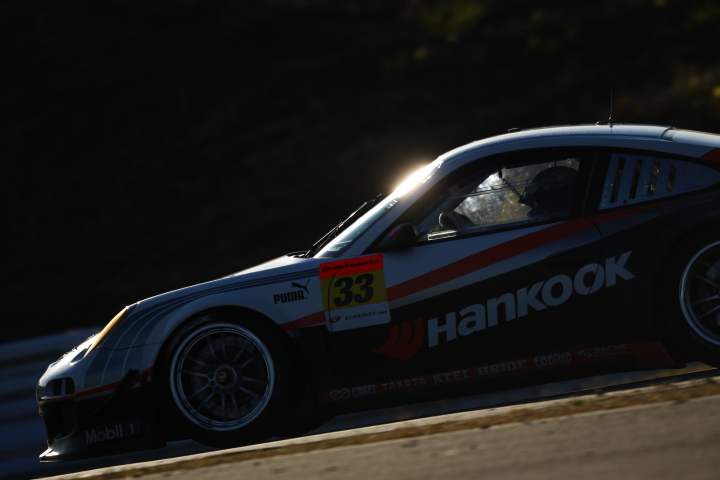 FUJI SPRINT CUP: HANKOOK PORSCHE（藤井誠暢／影山正美組）
