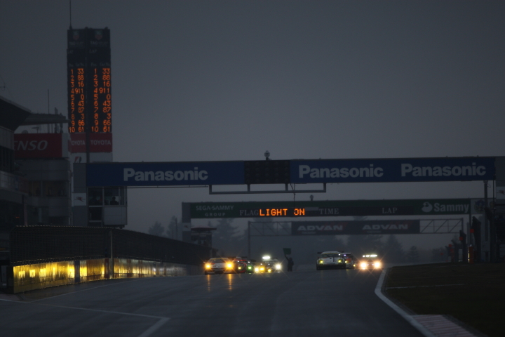 FUJI SPRINT CUP GT300クラス: スタートシーン