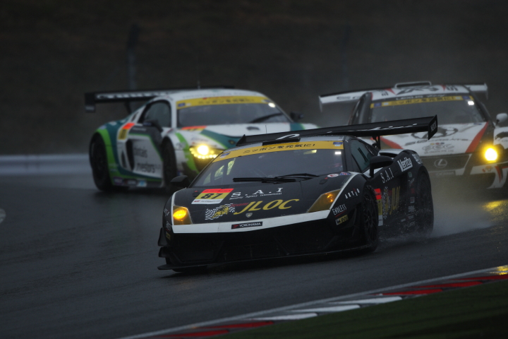 FUJI SPRINT CUP GT300クラス: 山西康司（JLOC ランボルギーニ GT3）