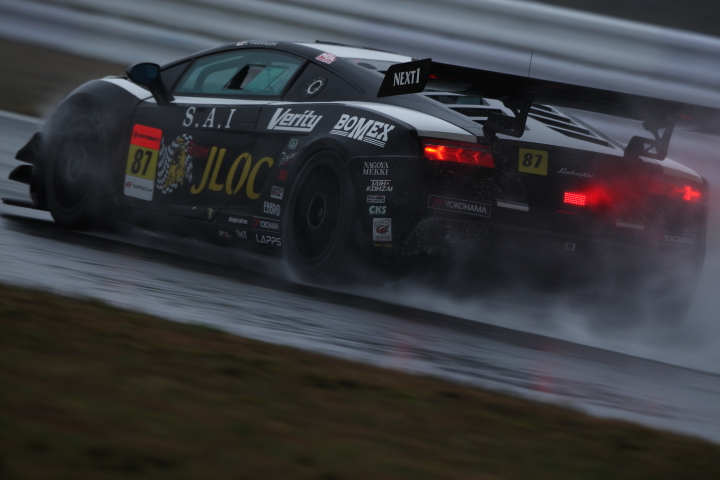 FUJI SPRINT CUP GT300クラス: 山西康司（JLOC ランボルギーニ GT3）