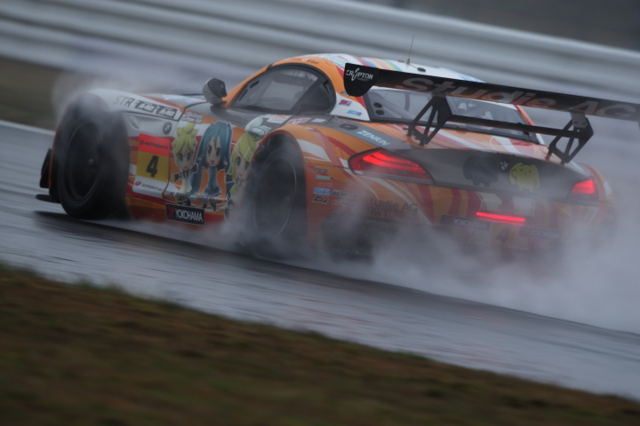 FUJI SPRINT CUP GT300クラス: 佐々木雅弘（GSR ProjectMirai BMW）