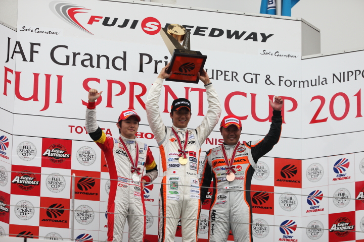 FUJI SPRINT CUP GT300クラス: 暫定表彰式