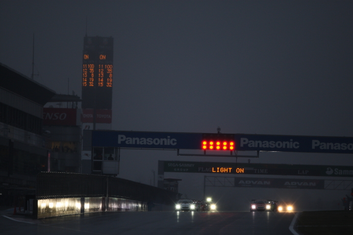 FUJI SPRINT CUP GT500クラス: スタートシーン