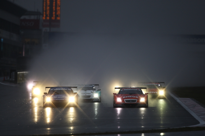 FUJI SPRINT CUP GT500クラス: スタートシーン