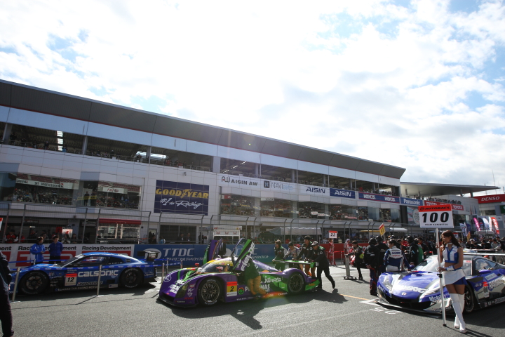 FUJI SPRINT CUP: 押されるエヴァンゲリオンRT初号機アップル紫電