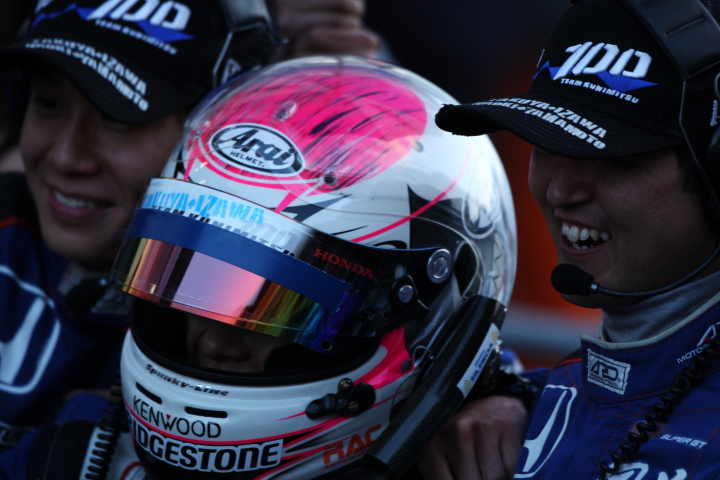 FUJI SPRINT CUP GT500クラス: 伊沢拓也（RAYBRIG HSV-010）