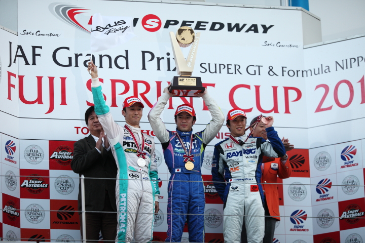 FUJI SPRINT CUP GT500クラス: 暫定表彰式