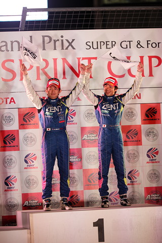 FUJI SPRINT CUP: 平手晃平と立川祐路