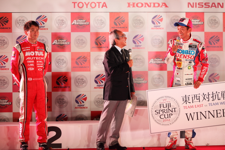 FUJI SPRINT CUP: 本山哲と脇阪寿一
