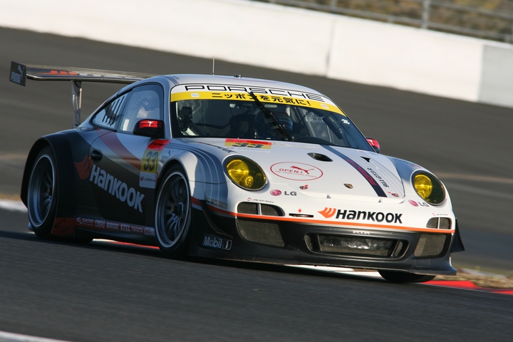 JAFGP: GT300クラス第2レースのポールポジションは影山正美（HANKOOK PORSCHE）