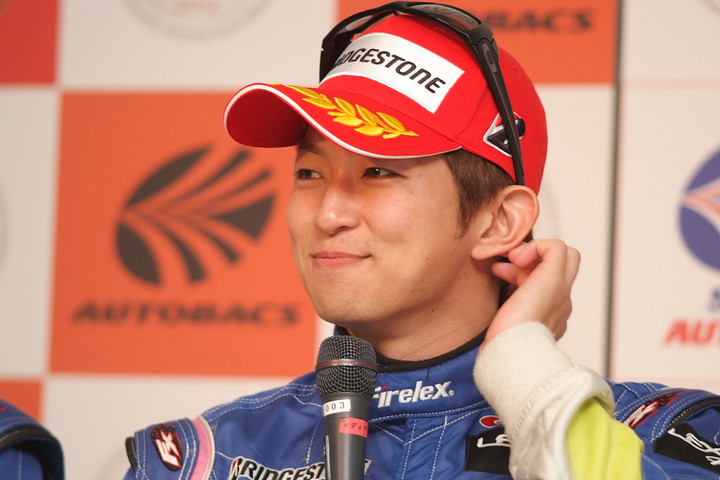 JAFGP総合優勝記者会見: GT500クラス総合優勝の平手晃平（ZENT CERUMO SC430）
