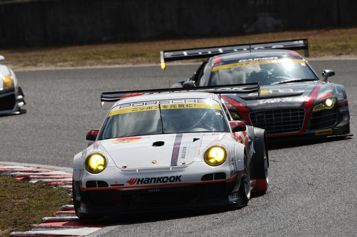 HANKOOK PORSCHE vs GAINER DIXCEL R8 LMS