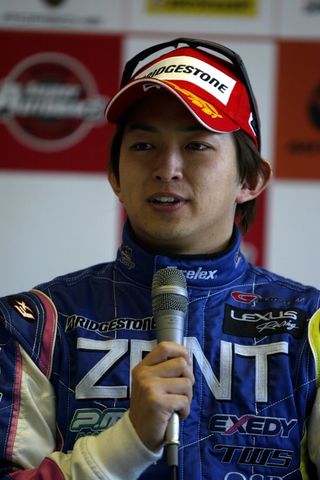 決勝記者会見(GT500): 平手晃平（ZENT CERUMO SC430）