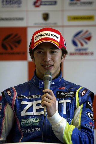 決勝記者会見(GT500): 立川祐路（ZENT CERUMO SC430）