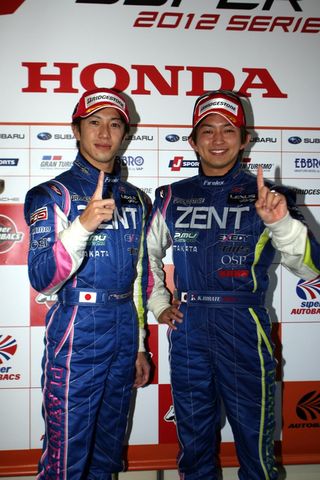 決勝記者会見: GT500クラスのウィナー