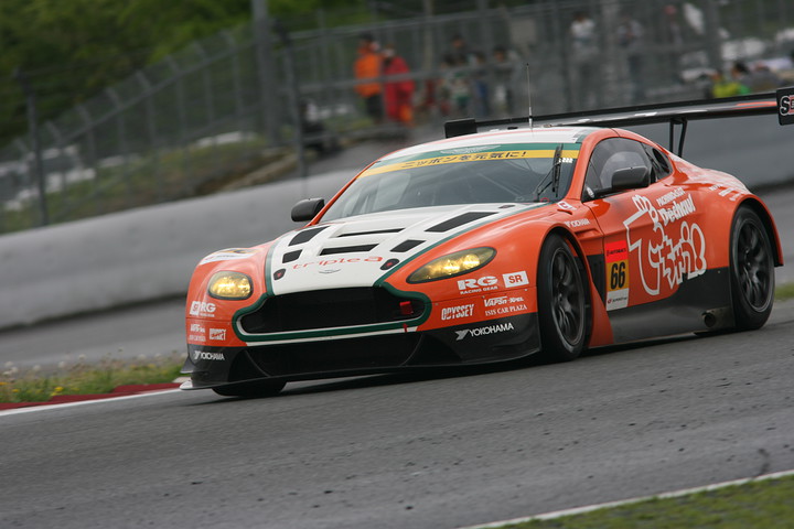 GT300クラス決勝3位はtriple a Vantage GT2（吉本大樹／星野一樹組）