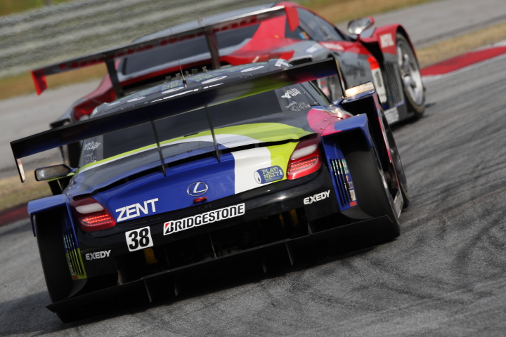 GT500クラス決勝2位はZENT CERUMO SC430（立川祐路／平手晃平組）