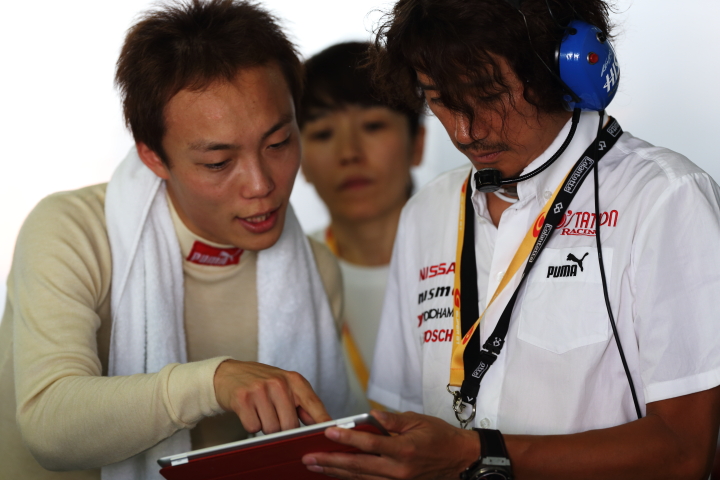 安田裕信&近藤真彦監督（コンドーレーシング）