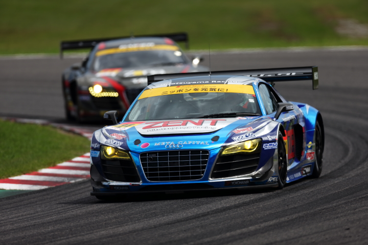 ZENT Audi R8 LMS（都筑晶裕／シンディ・アレマン／リチャード・ライアン組）