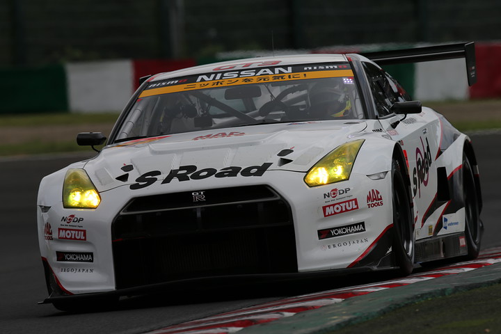 GT300クラス予選3位はS Road NDDP GT-R（関口雄飛／千代勝正組）この後繰り上がり2位