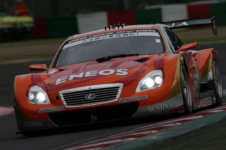 GT500クラス予選3位はENEOS SUSTINA SC430（伊藤大輔／大嶋和也組）