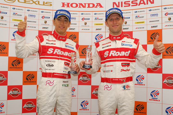 公式予選フォトセッション: GT500クラスのポールシッター