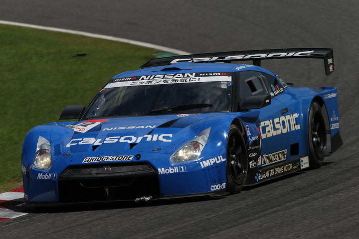 250km経過時点でGT500クラストップはカルソニックIMPUL GT-R（松田次生／ジョアオ・パオロ・デ・オリベイラ組）