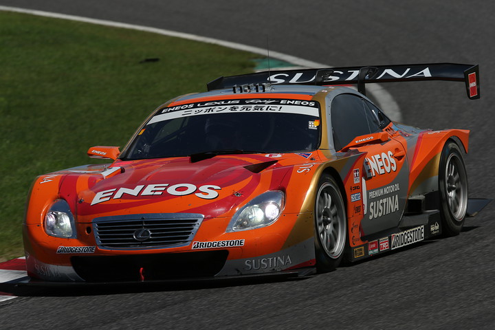 250km経過時点でGT500クラス3位はENEOS SUSTINA SC430（伊藤大輔／大嶋和也組）