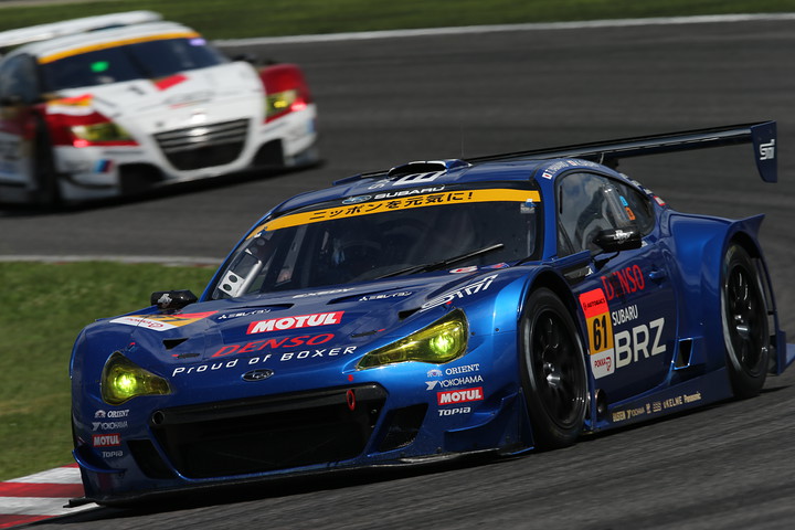 250km経過時点でGT500クラス2位はSUBARU BRZ R&D SPORT