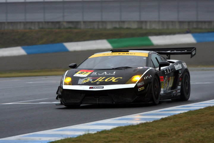 GT300クラス決勝2位はJLOC ランボルギーニ GT3（山西康司／山内英輝組）