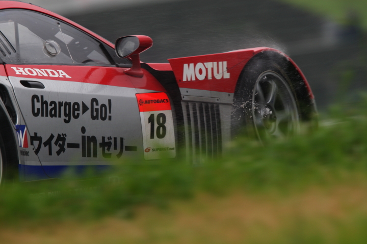 鈴鹿公式テスト: ウイダー HSV-010（小暮卓史／カルロ・ヴァン・ダム組）