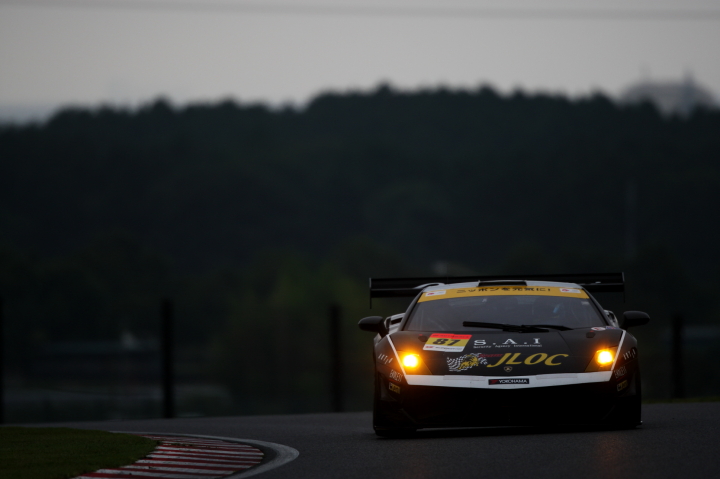 鈴鹿公式テスト: JLOC ランボルギーニ GT3（山西康司／山内英輝／坂本祐也組）