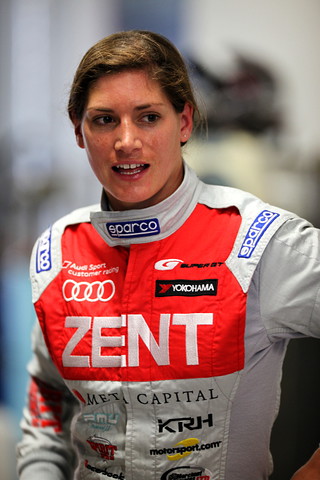 鈴鹿公式テスト: シンディ・アレマン（ZENT Audi R8 LMS）