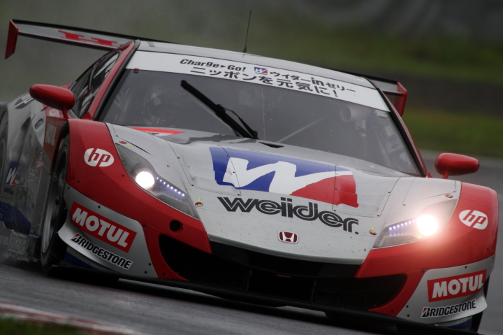 鈴鹿公式テスト: ウイダー HSV-010（小暮卓史／カルロ・ヴァン・ダム組）