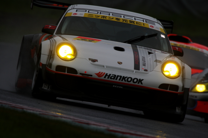 鈴鹿公式テスト: HANKOOK PORSCHE（影山正美／藤井誠暢組）