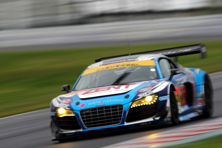 鈴鹿公式テスト: ZENT Audi R8 LMS（都筑晶裕／シンディ・アレマン／リチャード・ライアン組）