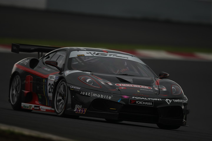 決勝12位（GTMクラストップ）はHideki ONDA (Ferrari 430 GT)