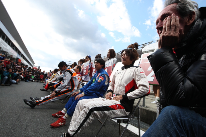 FUJI SPRINT CUP: 錚々たるレジェンドたちの面々