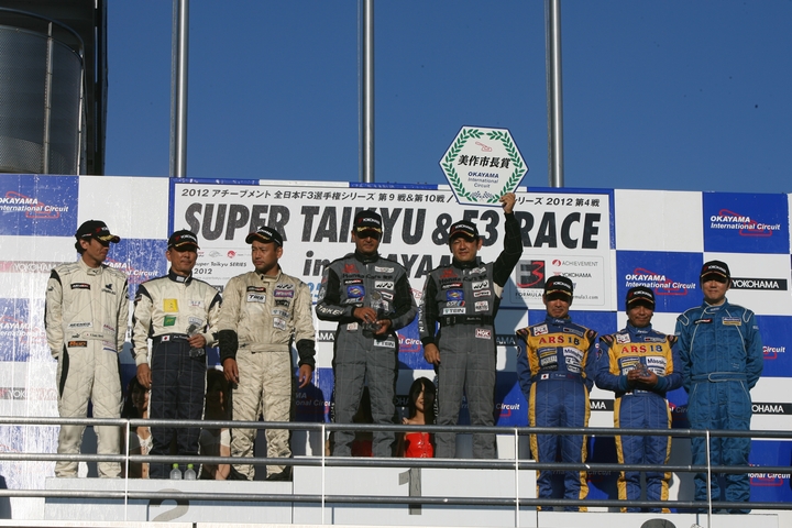 ST-4クラスの暫定表彰式